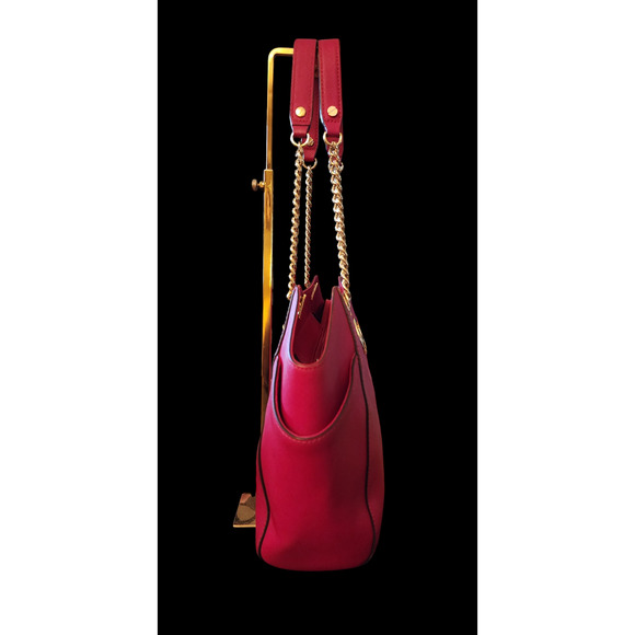 Michael Kors Jet Set red saffiano leather shoulder bag - Picture 8 of 8